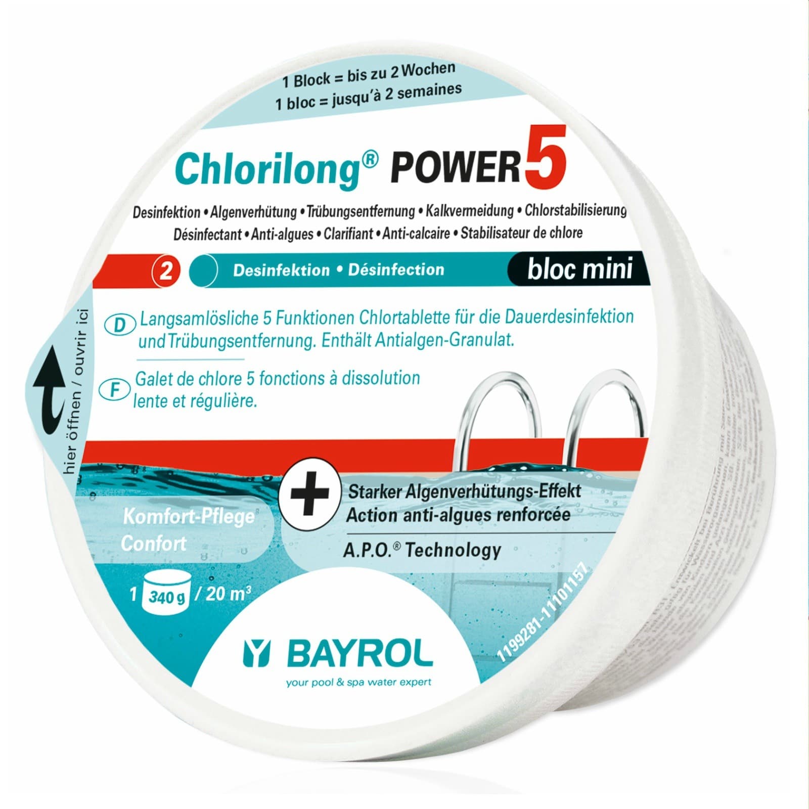 Chlorilong® POWER 5 Bloc Mini